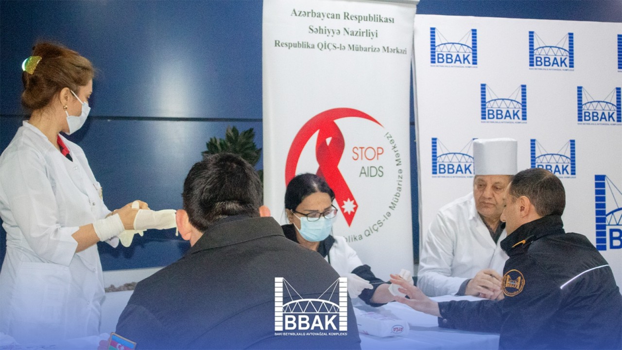 BBAK-da İİV-in erkən aşkarlanması məqsədilə müayinələr aparılıb - FOTOLAR (VİDEO)